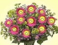 Smilende buket