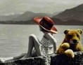 Pige og bamse