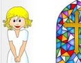 Pige/kirke